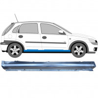 Pannello di riparazione sottoporta lamiera per Opel Corsa 2000-2010 / Destra 6875