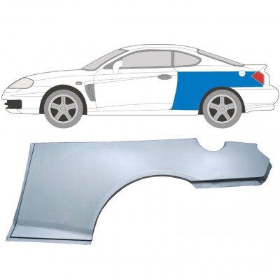 Pannello di riparazione parafango posteriore per Hyundai Gk 2001-2009 / Sinistra / COUPE 6303