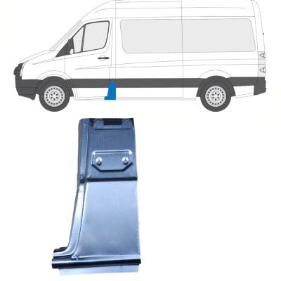 Pannello di riparazione del montante per Volkswagen Crafter 2005-2017 / Sinistra 13749