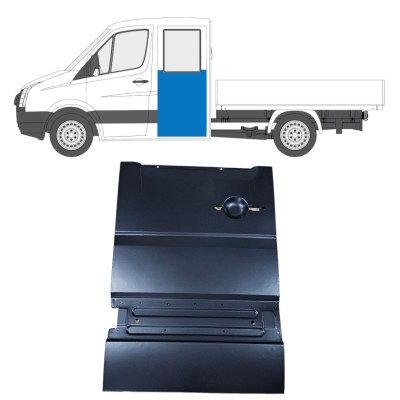 Pannello di riparazione porta posteriore per Volkswagen Crafter 2005-2017 / Sinistra 14238