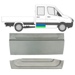 Pannello di riparazione porta posteriore per Volkswagen Crafter 2005-2017 / Sinistra = Destra (simmetrico) / Set 14126