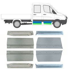 Lamierato riparazione porta per Volkswagen Crafter 2005-2017 / Set 14483