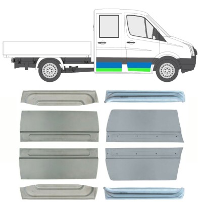 Lamierato riparazione porta per Volkswagen Crafter 2005-2017 / Set 14483