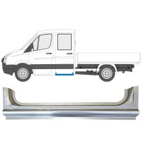 Lamiera di riparazione sottoporta posteriore per Volkswagen Crafter 2005-2017 / Sinistra 15519
