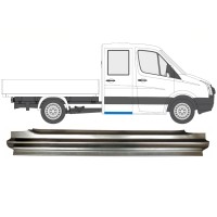 Lamiera di riparazione sottoporta posteriore per Volkswagen Crafter 2005-2017 / Destra 15514