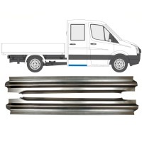 Lamiera di riparazione sottoporta posteriore per Volkswagen Crafter 2005-2017 / Sinistra+Destra / Set 15516