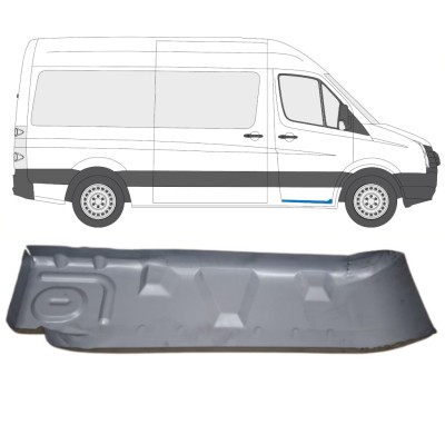 Lamierato riparazione gradino per Volkswagen Crafter 2005-2017 / Destra 15542