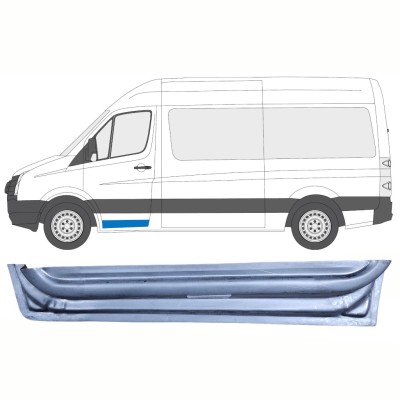Pannello di riparazione porta anteriore interno per Volkswagen Crafter 2005-2017 / Sinistra 17057