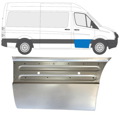 Pannello di riparazione porta anteriore per Volkswagen Crafter 2005-2017 / Destra 15494