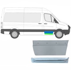 Lamiera di riparazione interno ed esterno porta anteriore per Volkswagen Crafter 2005-2017 / Destra / Set 14028