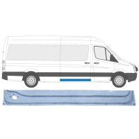 Pannello di riparazione porta scorrevole interno per Volkswagen Crafter 2005-2017 / Destra 13992