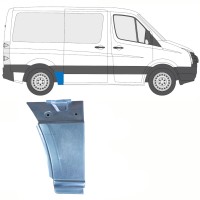 Pannello di riparazione parafango posteriore per Volkswagen Crafter 2005-2017 / Destra 13939