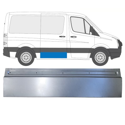 Pannello di riparazione porta scorrevole per Volkswagen Crafter 2005-2017 / Destra 17311