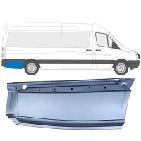 Pannello di riparazione parafango posteriore per Volkswagen Crafter 2005-2017 / Destra 13451