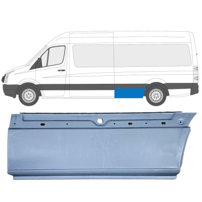 Pannello di riparazione parafango posteriore per Volkswagen Crafter 2005-2017 / Sinistra 13446