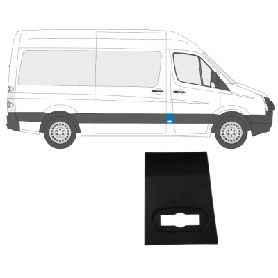 Modanatura laterale anteriore per Volkswagen Crafter 2005-2017 / Destra 13689