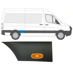 Modanatura laterale parafango posteriore con lampada per Volkswagen Crafter 2005-2017 / Destra / Set 14088