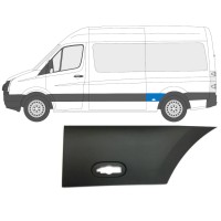 Modanatura laterale parafango posteriore per Volkswagen Crafter 2005-2017 / Sinistra 13823