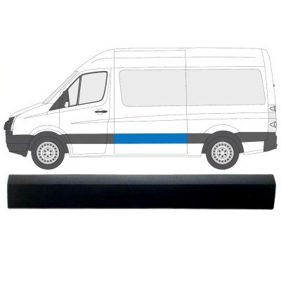 Modanatura laterale per Volkswagen Crafter 2005-2017 / Sinistra 13825