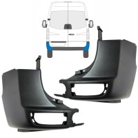Angolo paraurti posteriore per Volkswagen Crafter 2005-2017 / Sinistra+Destra / Set 15549