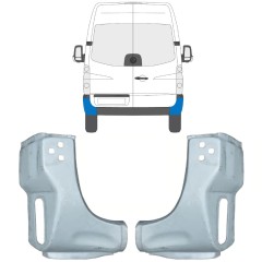 Lamiera di riparazione dell'angolo posteriore per Volkswagen Crafter 2005-2017 / Sinistra+Destra / Set 15507