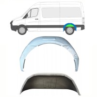 Pannello di riparazione arco ruota posteriore interno per Volkswagen Crafter 2005-2017 / Sinistra / Set 14322