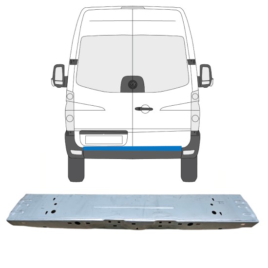Pannello di riparazione posteriore per Volkswagen Crafter 2005-2017 14239