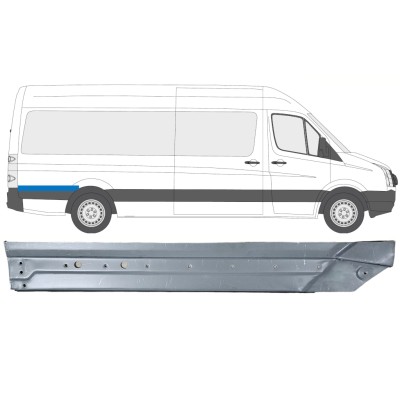 Pannello di riparazione parafango posteriore per Volkswagen Crafter 2005-2017 / Destra 14331