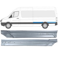 Pannello di riparazione parafango posteriore per Volkswagen Crafter 2005-2017 / Sinistra / Set 14501