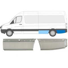 Pannello di riparazione parafango posteriore per Volkswagen Crafter 2005-2017 / Sinistra / Set 14127