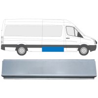 Pannello di riparazione pannello laterale per Volkswagen Crafter 2005-2017 / Sinistra = Destra (simmetrico) 13972