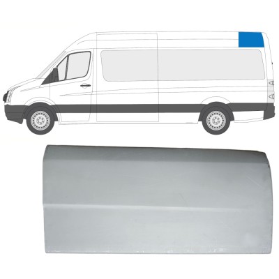 Lamiera rivestimento esterno tetto per Volkswagen Crafter 2005-2017 / Sinistra 13841