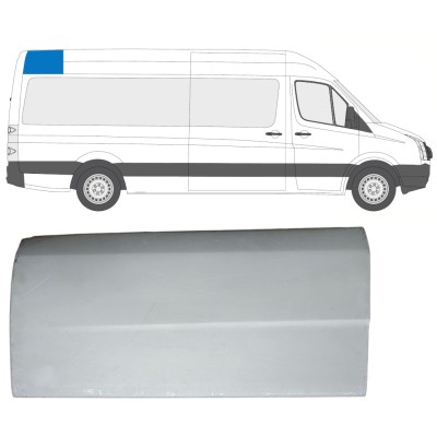 Lamiera rivestimento esterno tetto per Volkswagen Crafter 2005-2017 / Destra 13840