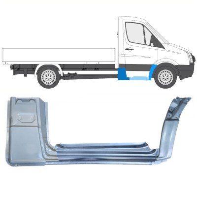 Set di pannelli di riparazione per Volkswagen Crafter 2005-2017 / Destra / 15529