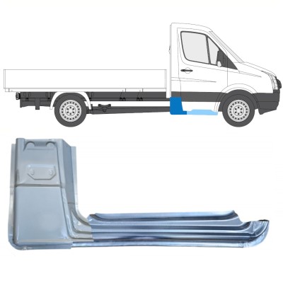 Set di pannelli di riparazione per Volkswagen Crafter 2005-2017 / Destra / 15531