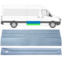 Pannello di riparazione esterno inferiore porta scorrevole per Volkswagen Crafter 2005-2017 / Destra / Set 14319
