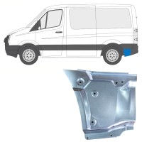 Pannello di riparazione parafango posteriore per Volkswagen Crafter 2005-2017 / Sinistra 15512