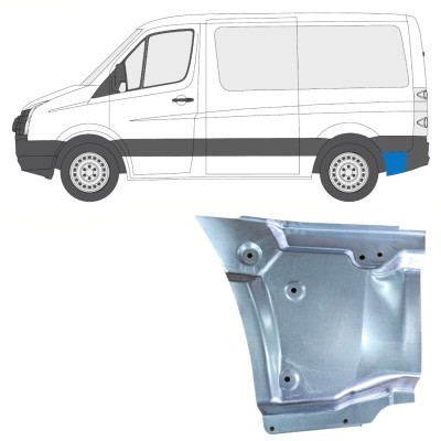 Pannello di riparazione parafango posteriore per Volkswagen Crafter 2005-2017 / Sinistra 15512