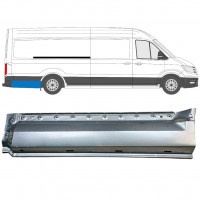 Pannello di riparazione parafango posteriore per Volkswagen Crafter / MAN THE 2017- / XLWB / Destra 11595