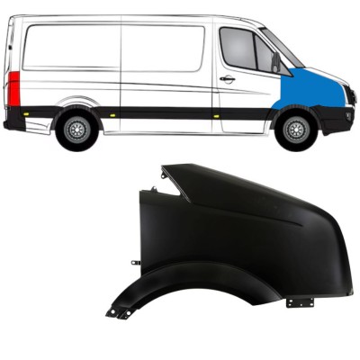 Parafango anteriore per Volkswagen Crafter 2005-2017 / Destra 15352