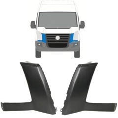 Modanatura sotto il faro per Volkswagen Crafter 2005-2011 / Sinistra+Destra / Set 16856