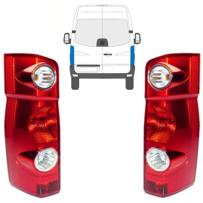 Fanale posteriore per Volkswagen Crafter 2005-2017 / Sinistra+Destra / Set 15574