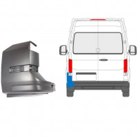 Angolo paraurti posteriore per Volkswagen Crafter 2017- / Sinistra 9049