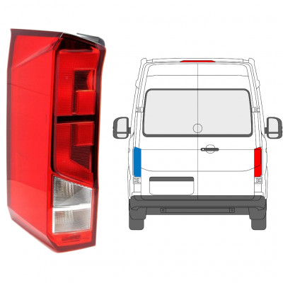 Fanale posteriore per Volkswagen Crafter 2017- / Sinistra 12921