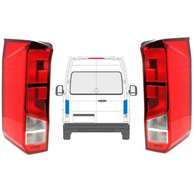 Fanale posteriore per Volkswagen Crafter 2017- / Sinistra+Destra / Set 12922