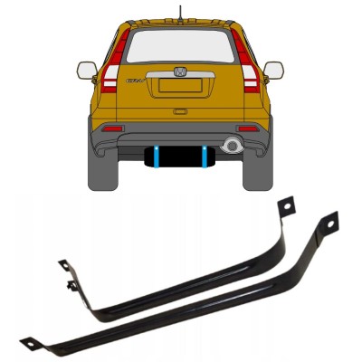 Cinghie serbatoio carburante per Honda CR-V 2006-2011 15018