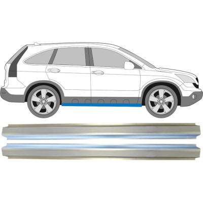 Pannello di riparazione sottoporta lamiera per Honda CR-V 2006-2011 / Sinistra+Destra / Set 14771