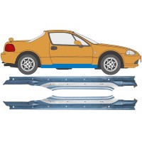 Sottoporta Lamiera Completo per Honda Civic Del Sol 1992-1998 / Sinistra+Destra / Set 10537