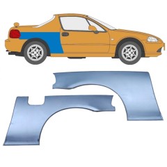 Pannello di riparazione parafango posteriore per Honda Civic Del Sol 1992-1998 / Set 9196