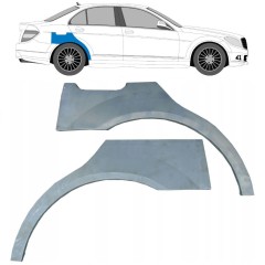 Pannello di riparazione parafango posteriore per Mercedes C-Class W204 2007-2014 / Sinistra+Destra / Set 10410
